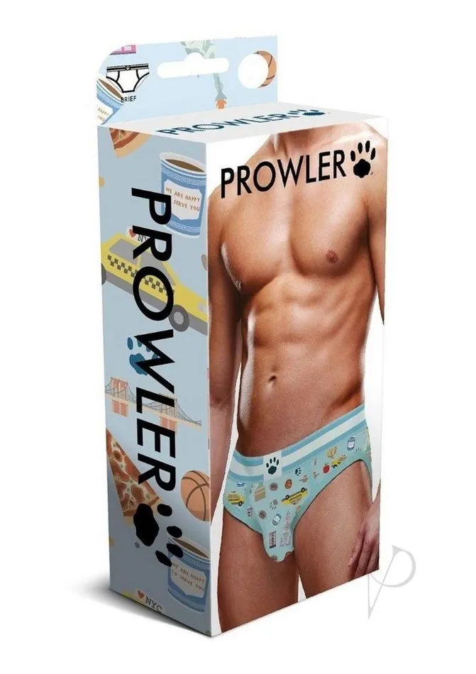 Prowler NYC Brief XSmall BlueWhite Prowler Vibrators
