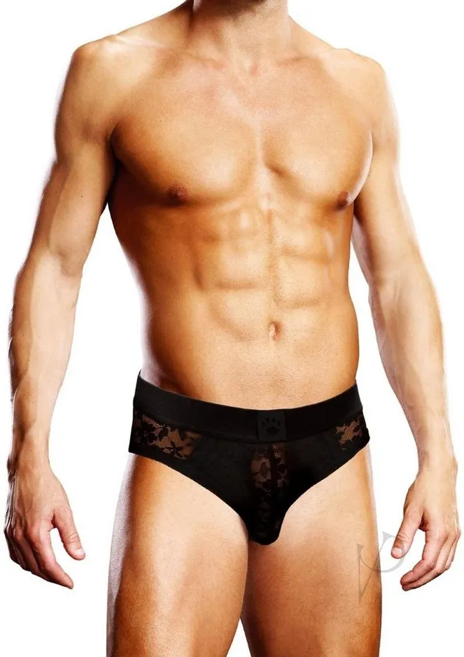 Prowler Prowler Lace Open Brief XL Black Anal Prowler Prowler Lace Open Brief XL Black Anal