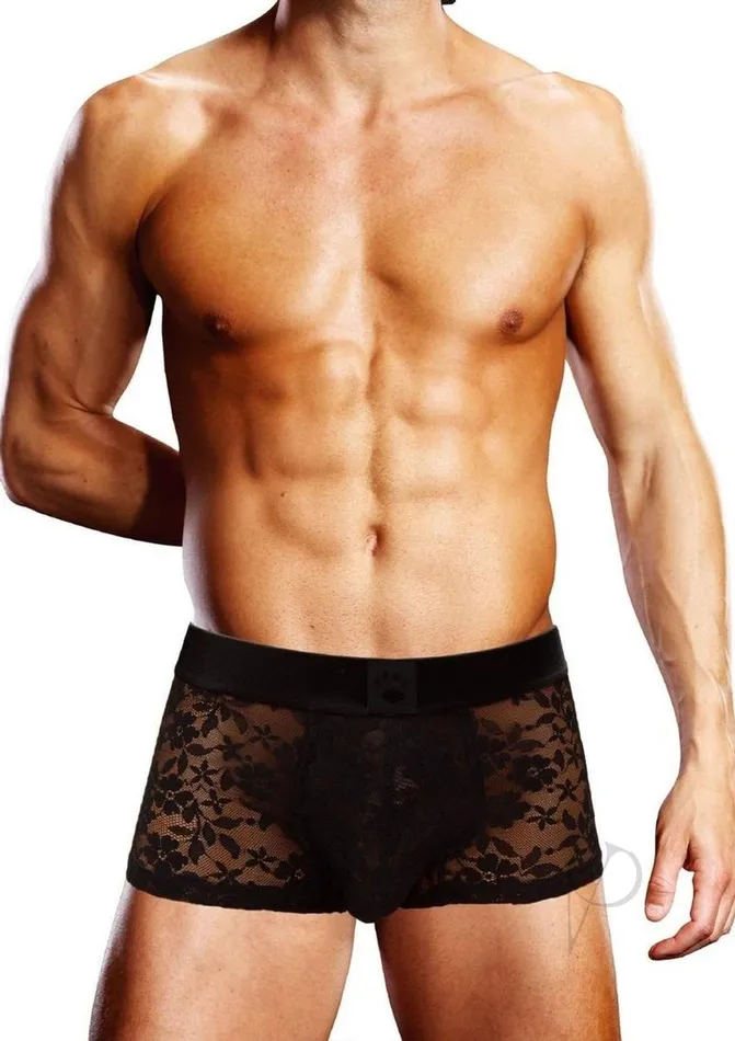 Prowler Prowler Lace Trunk Small Black Anal Prowler Prowler Lace Trunk Small Black Anal