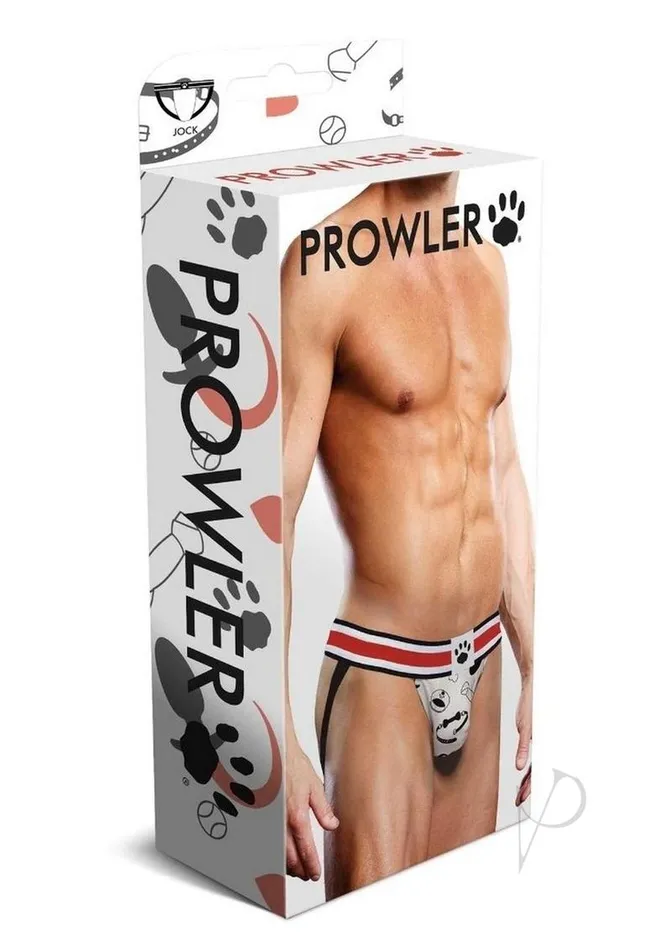 Prowler Prowler Puppie Print Jock XL WhiteBlack Anal