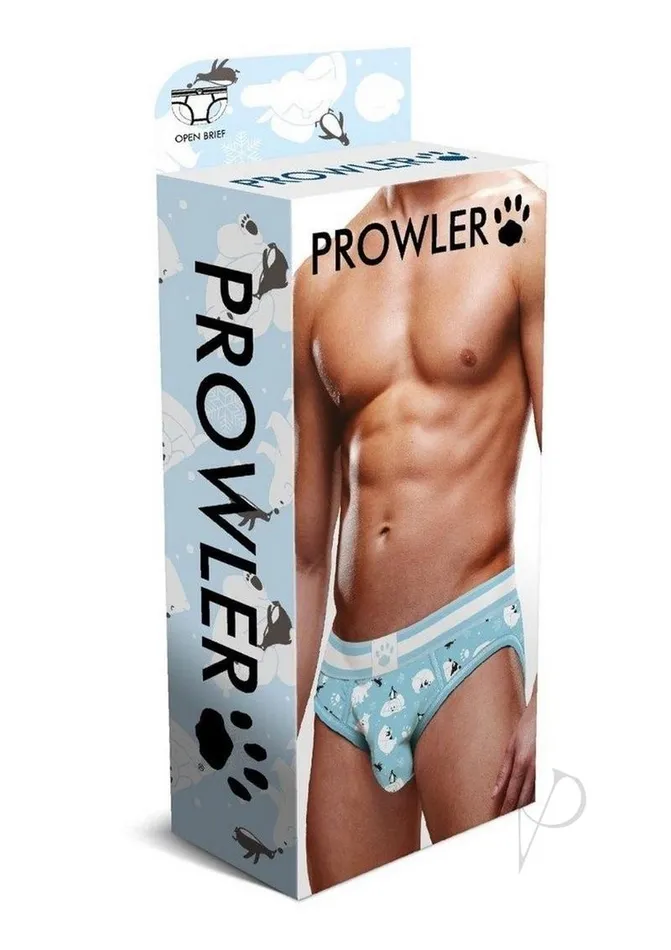 Prowler Prowler Winter Animals Open Brief XSmall BlueWhite Vibrators