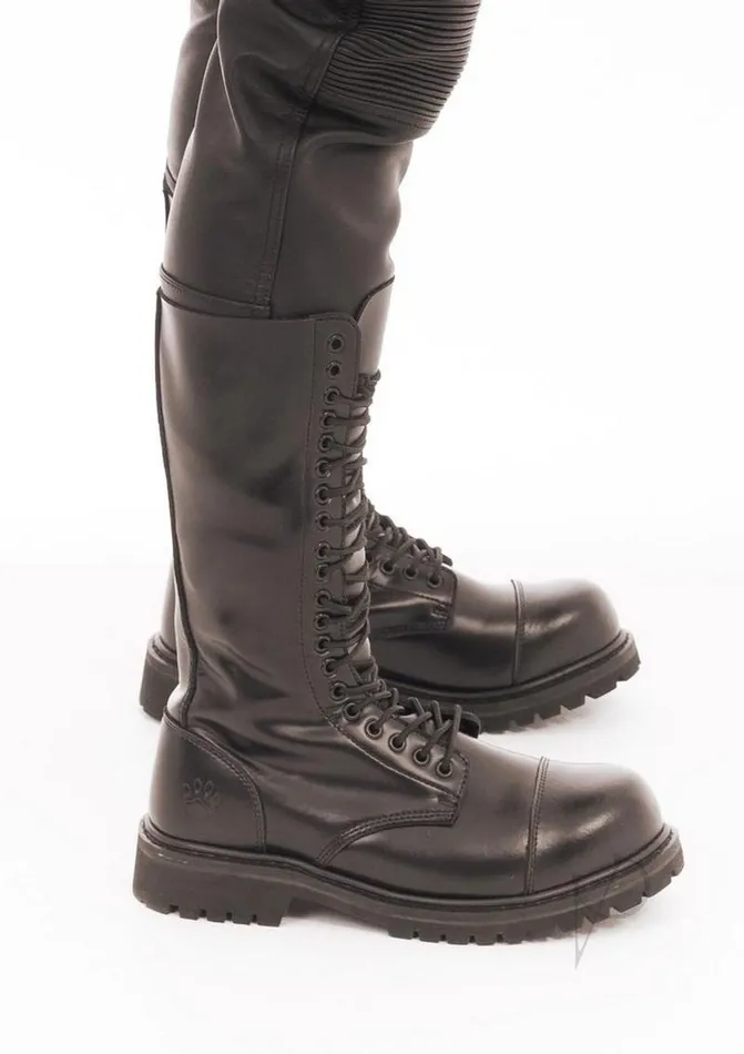 Prowler Red Anal Prowler RED 20 Hole Boot UK 8 Black