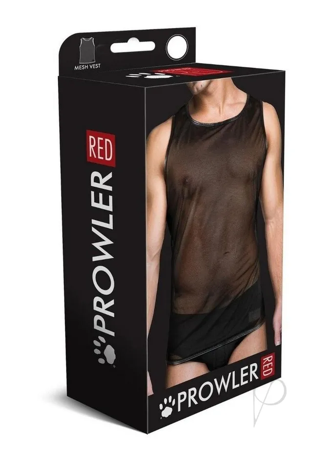 Prowler Red Anal Prowler RED Mesh Vest Large Black