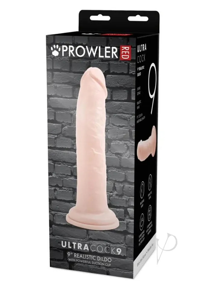 Prowler Red Dildos Prowler RED Ultra Cock Realistic Dildo 9in Vanilla