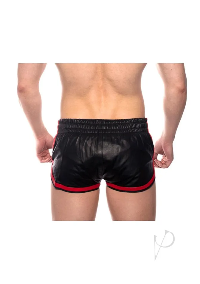 Prowler Red Restraints Prowler RED Leather Sport Shorts XXXLarge BlackRed
