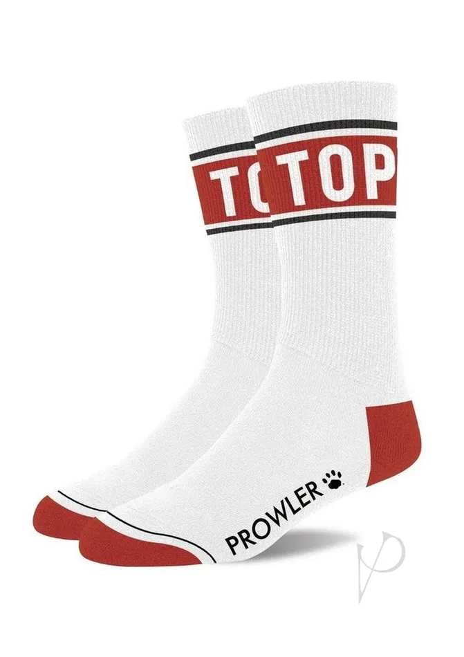 Prowler Vibrators Prowler TOP Socks WhiteRed