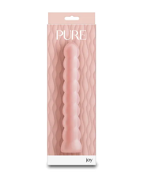 Pure Female Sex Toys Pure Joy Rechargeable Silicone Vibrator Orange Pure Female Sex Toys Pure Joy Rechargeable Silicone Vibrator Orange