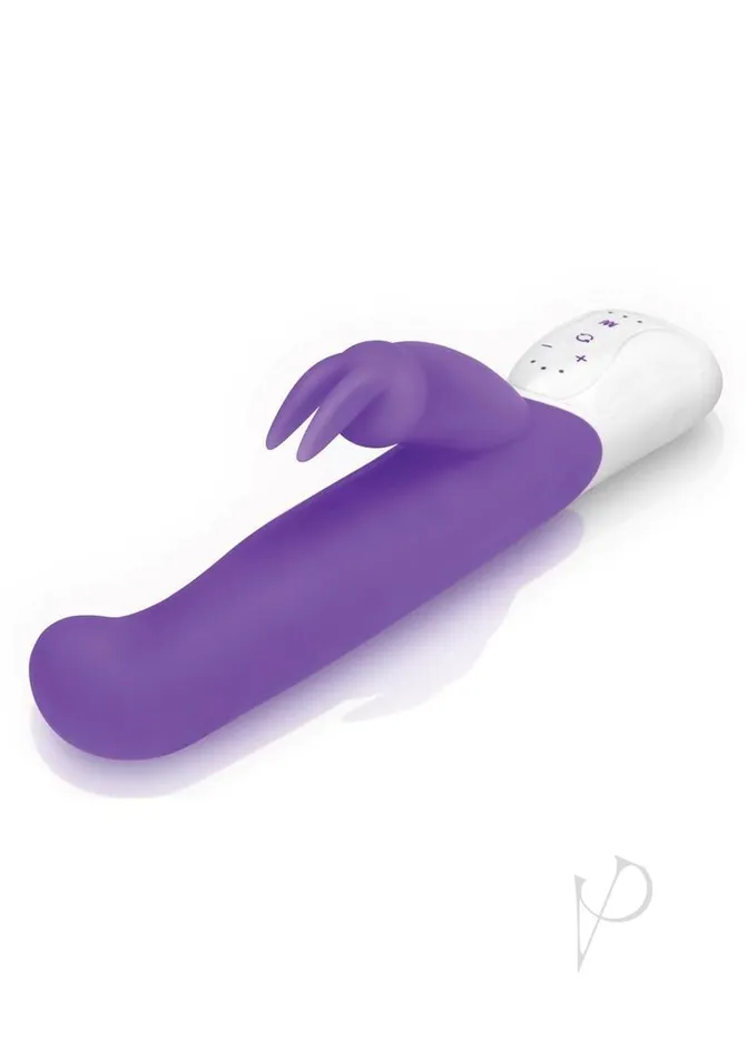 Rabbit Essentials Rabbit Essentials Silicone Rechargeable GSpot Rabbit Vibrator Purple Vibrators Rabbit Essentials Rabbit Essentials Silicone Rechargeable GSpot Rabbit Vibrator Purple Vibrators