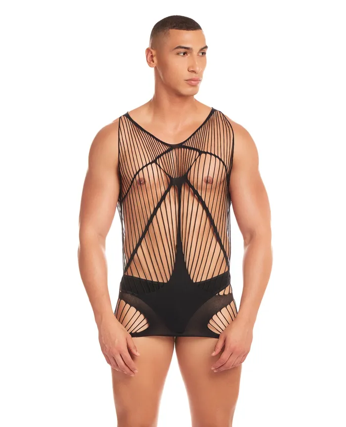 Rainbow Party Anal Rainbow Party Automatic Long Tank Black SM