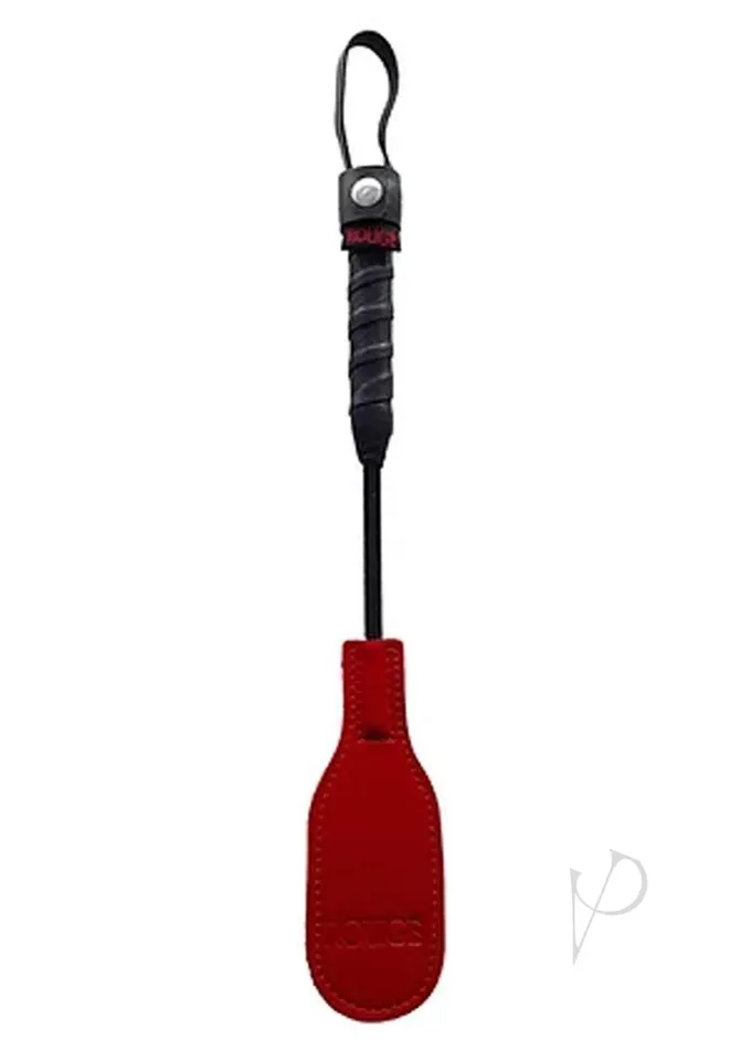 Restraints Rouge Rouge Mini Leather Oval Paddle Red