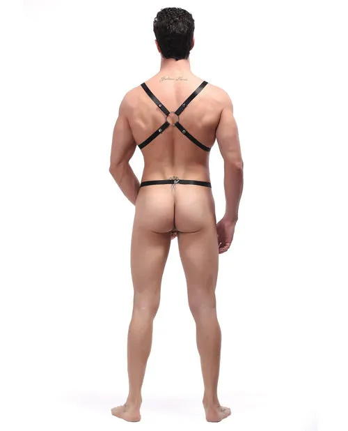 Rip off Harness Set Black OS Male Power Anal Rip off Harness Set Black OS Male Power Anal