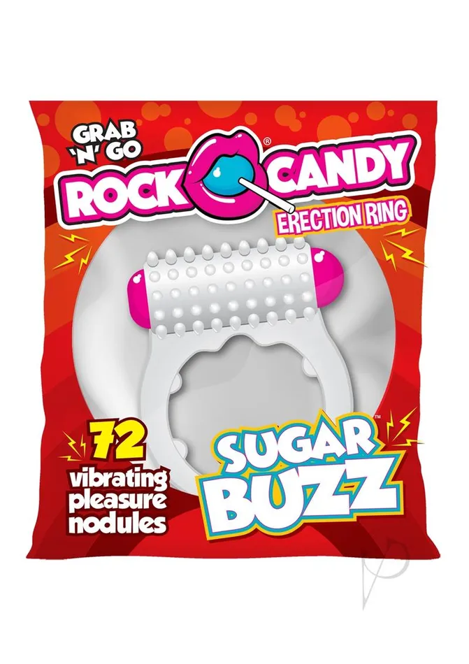 Rock Candy Toys Couples Rock Candy Sugar Buzz Vibrating Cock Ring White