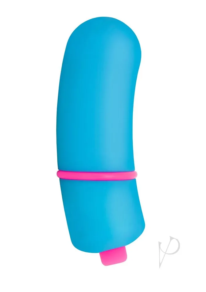 Rock Candy Toys Jelly Bean Bullet Vibrator Blue Vibrators
