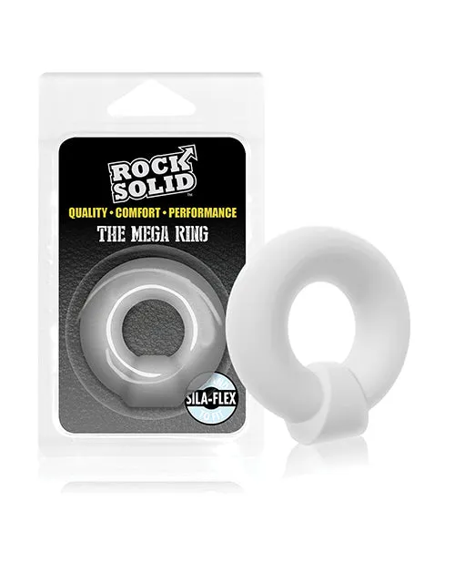 Rock Solid Male Sex Toys Rock Solid The Mega Ring Silicone Cock Ring White Rock Solid Male Sex Toys Rock Solid The Mega Ring Silicone Cock Ring White