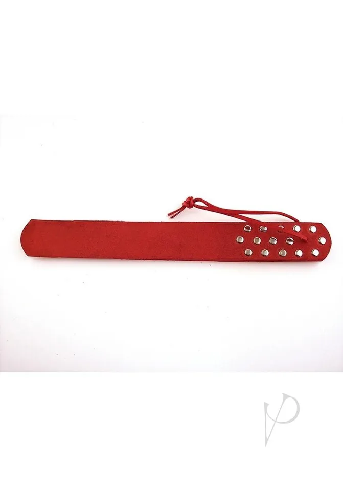 Rouge Leather Three Flap Paddle Red Rouge Restraints