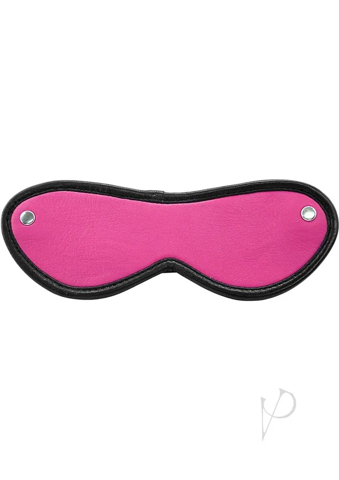 Rouge Vibrators Rouge Leather Blindford Eye Mask Pink