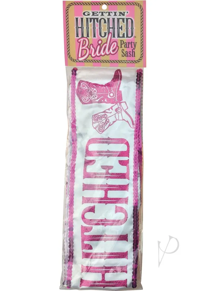 Sashes And Wearables Vibrators Gettin Hitched Bride Party Sash Glitter WhitePink Sashes And Wearables Vibrators Gettin Hitched Bride Party Sash Glitter WhitePink
