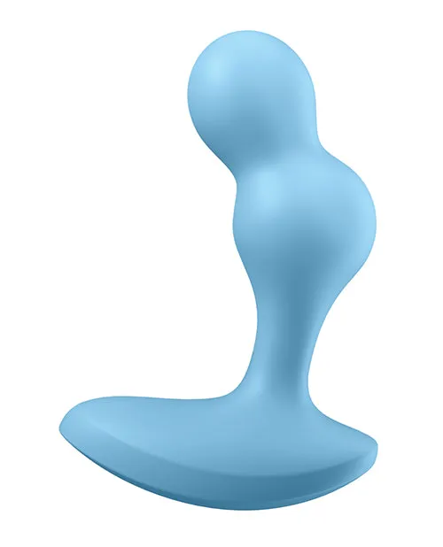 Satisfyer Deep Diver Silicone Vibrating Anal Plug Light Blue Satisfyer Anal Satisfyer Deep Diver Silicone Vibrating Anal Plug Light Blue Satisfyer Anal