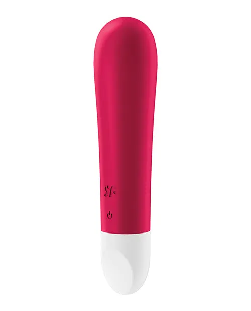 Satisfyer Female Sex Toys Satisfyer Ultra Power Bullet 1 Rechargeable Silicone Bullet Vibrator Red