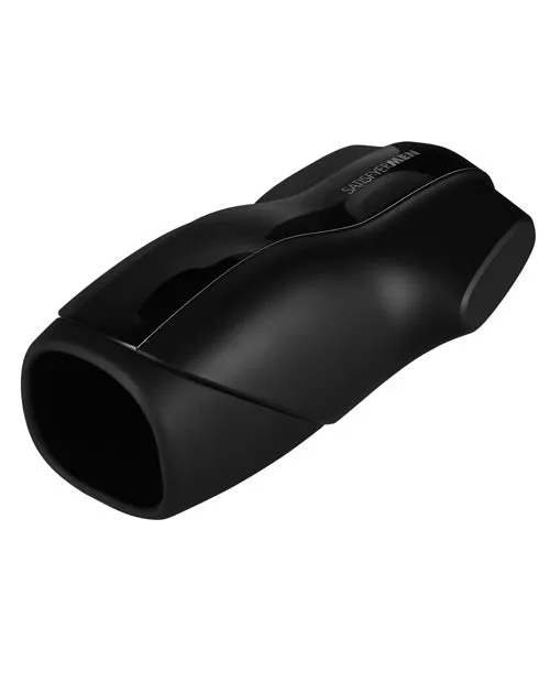 Satisfyer Men Vibration USB Rechargeable Masturbator Black Satisfyer Male Sex Toys