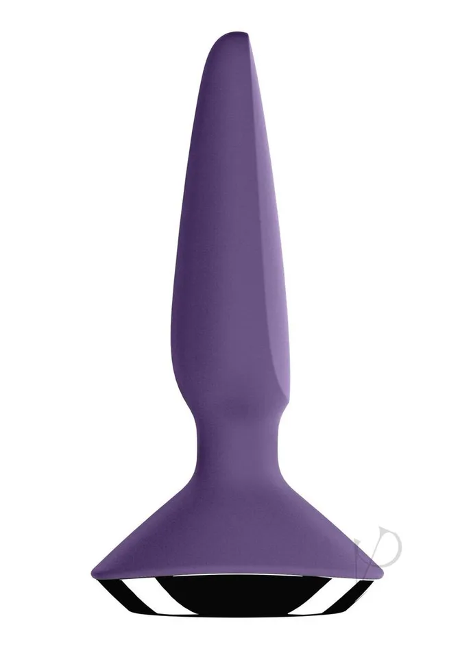 Satisfyer Plugilicious 1 Silicone Vibrating Anal Plug Purple Satisfyer Anal Satisfyer Plugilicious 1 Silicone Vibrating Anal Plug Purple Satisfyer Anal