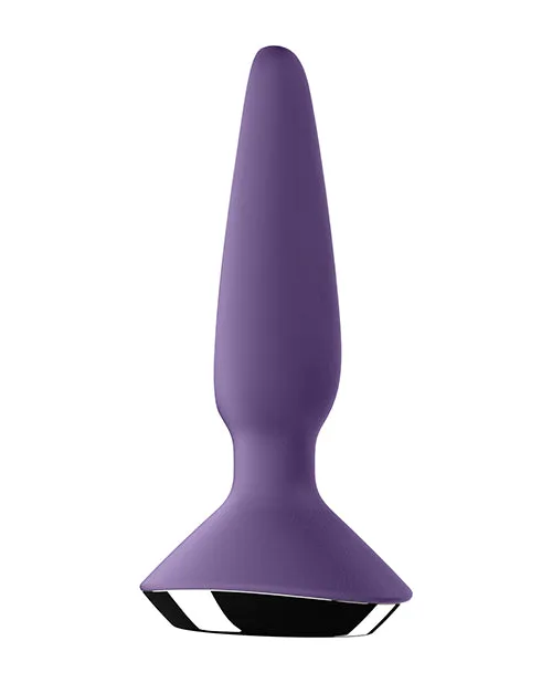 Satisfyer Plugilicious 1 Silicone Vibrating Anal Plug Purple Satisfyer Anal Satisfyer Plugilicious 1 Silicone Vibrating Anal Plug Purple Satisfyer Anal