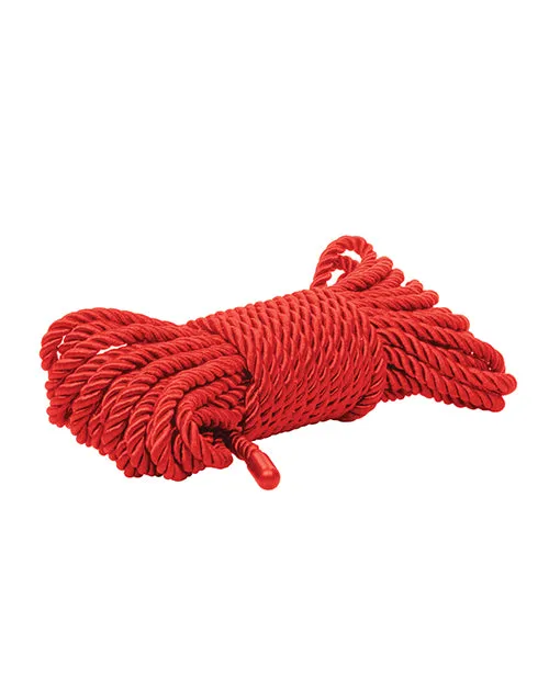 Scandal BDSM Rope 3275ft10m Red Scandal Vibrators