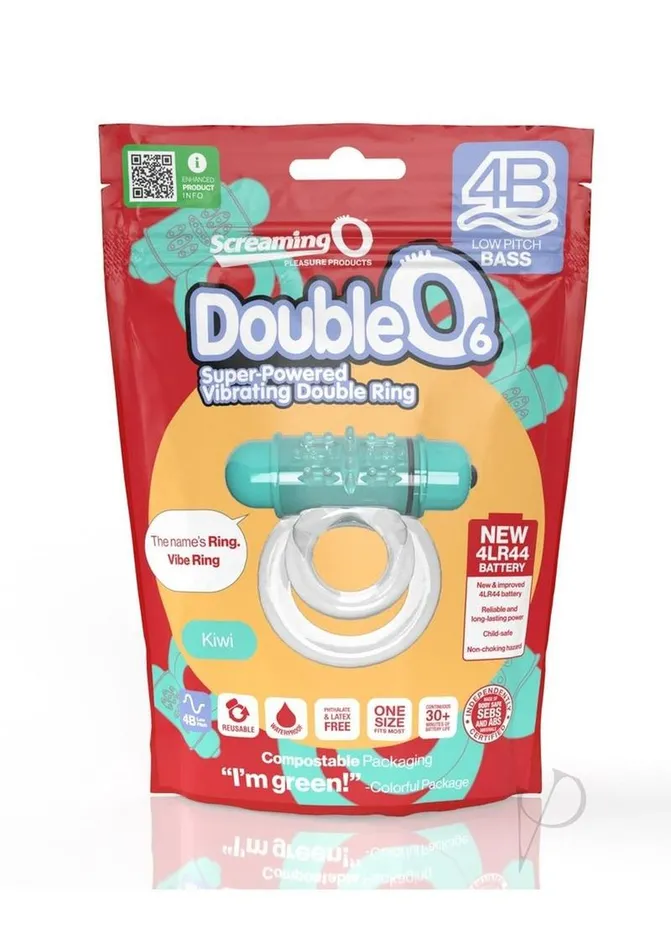 Screaming O 4B DoubleO 6 Couples Ring Kiwi Screaming O Couples