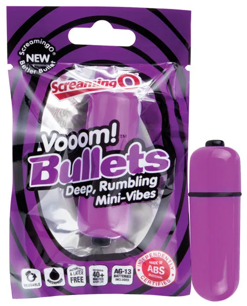 Screaming O Female Sex Toys Screaming O Vooom Bullet Grape