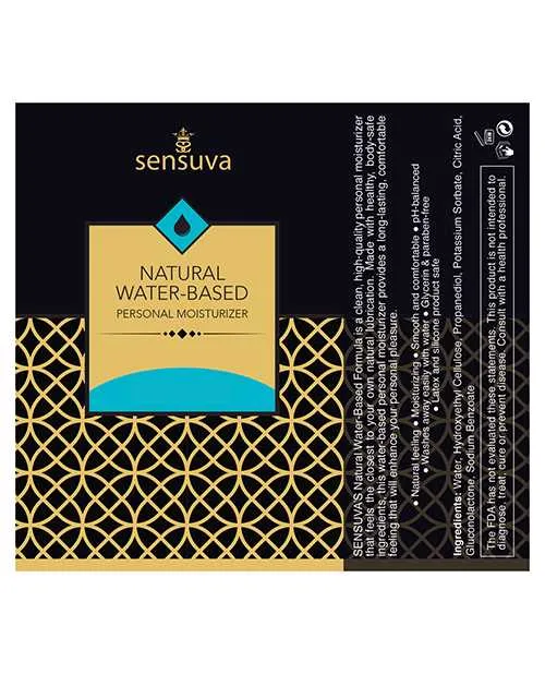 Sensuva Lubricants Sexual Health Wellbeing Sensuva Natural Water Based Unflavored Lubricant 193oz Sensuva Lubricants Sexual Health Wellbeing Sensuva Natural Water Based Unflavored Lubricant 193oz
