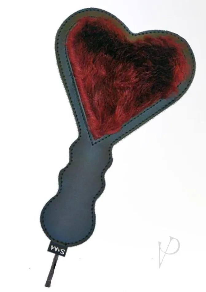 Sex And Mischief Anal Sex and Mischief Enchanted Heart Paddle BlackRed