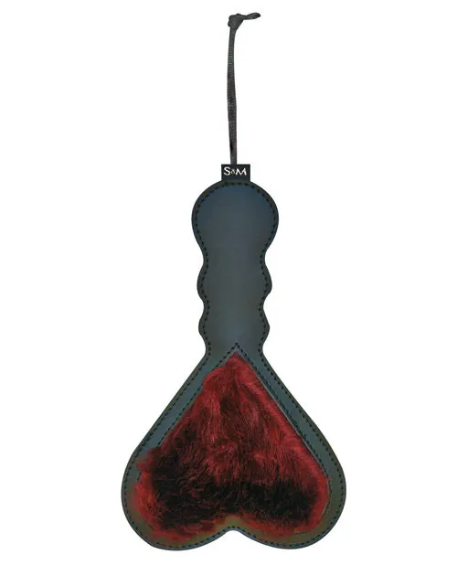 Sex And Mischief Anal Sex and Mischief Enchanted Heart Paddle BlackRed