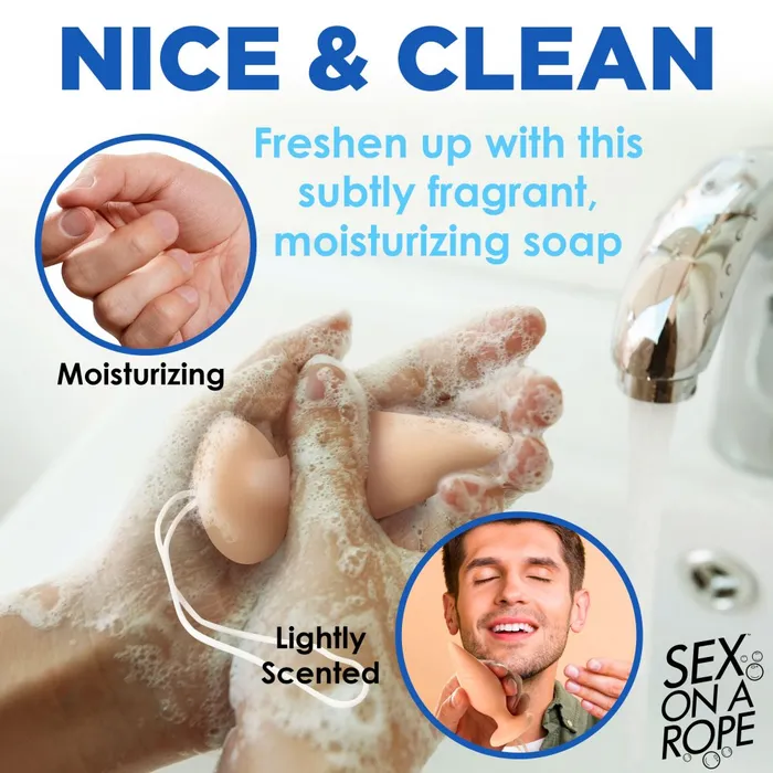 Sex on a Rope Anal Sex on a Rope Butt Plug Soap