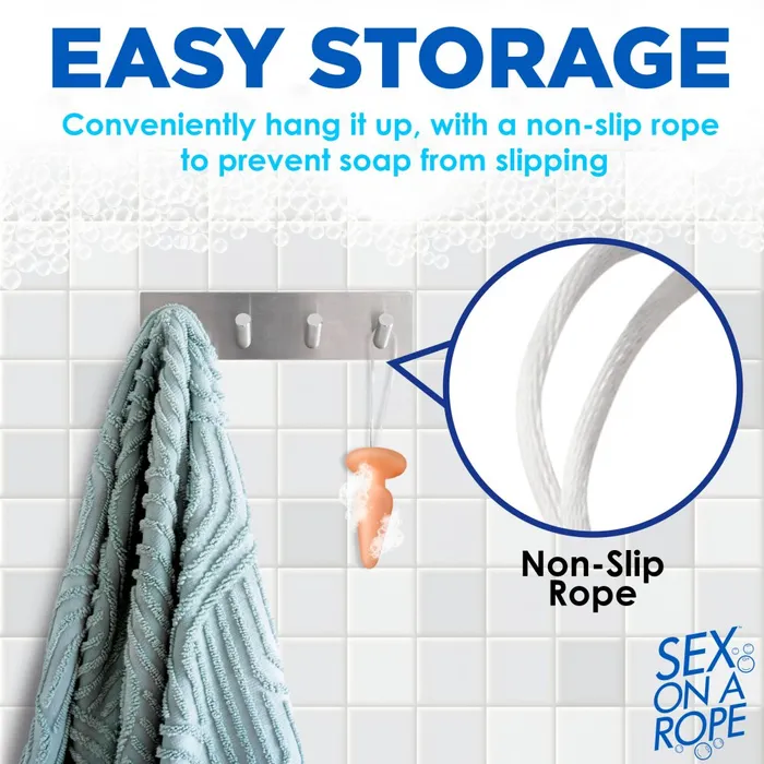Sex on a Rope Anal Sex on a Rope Butt Plug Soap