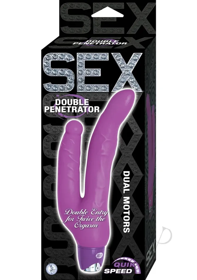 Sex Vibrators Sex Double Penetrator Vibrator Purple