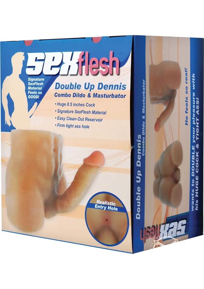 Sexflesh Double Up Dennis Realistic 3D Ass Sexflesh Male Sex Toys