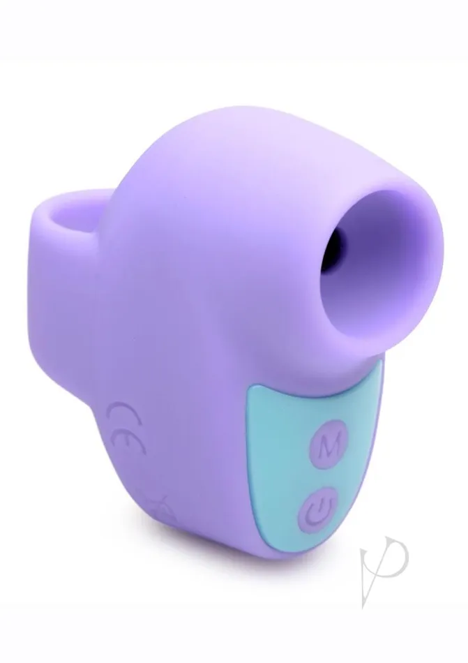 Shegasm Female Sex Toys Inmi Shegasm Mini Silicone Rechargeable Clitoral Stimulator Purple
