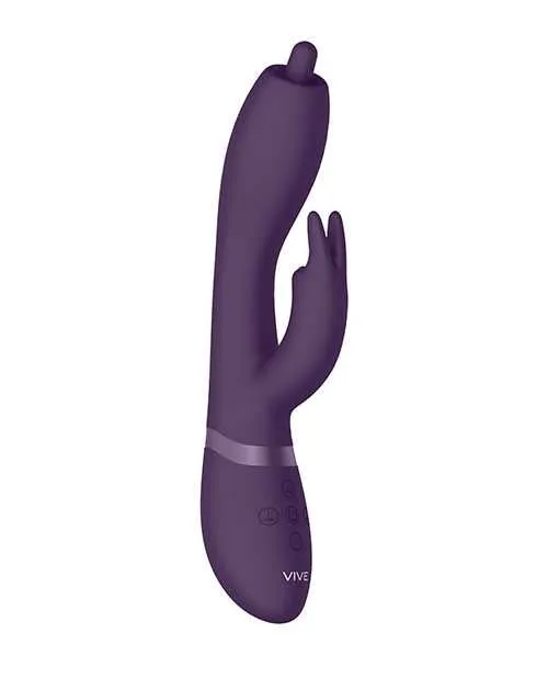 Shots Vive Nilo Pinpoint Rotating GSpot Rabbit Purple Vive Vibrators Shots Vive Nilo Pinpoint Rotating GSpot Rabbit Purple Vive Vibrators
