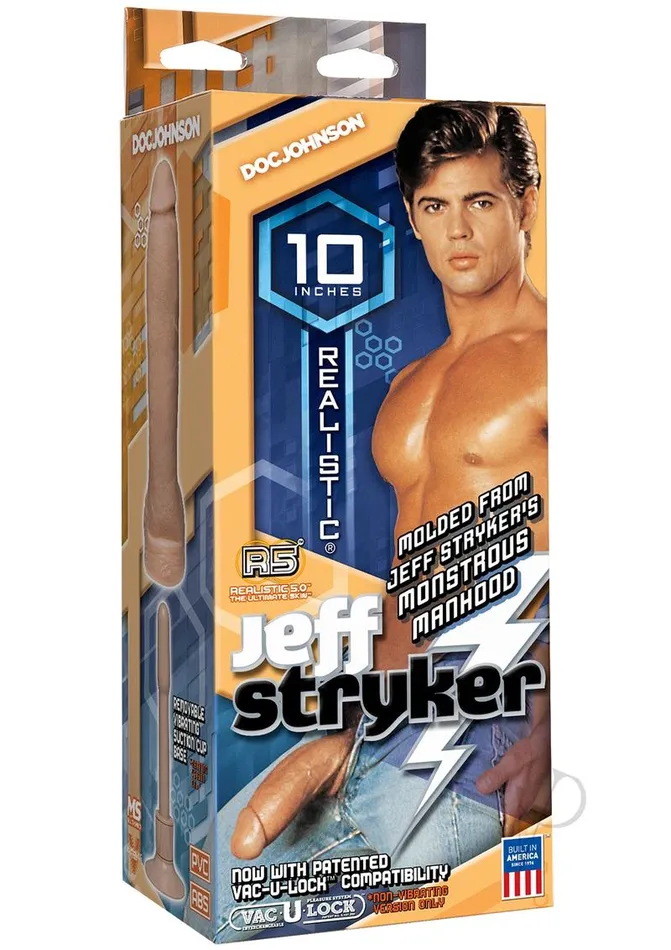 Signature Cocks Dildos Signature Cocks Jeff Stryker Dildo 10in Vanilla