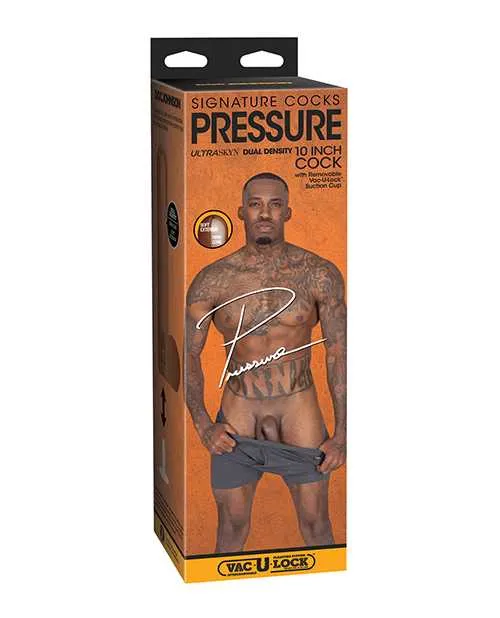 Signature Cocks Ultraskyn Pressure Dildo with Removable Suction Cup 10in Chocolate Signature Cocks Female Sex Toys Signature Cocks Ultraskyn Pressure Dildo with Removable Suction Cup 10in Chocolate Signature Cocks Female Sex Toys