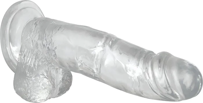 SimpleeDiscreet Dildos Crystal Clear 8in Dildo