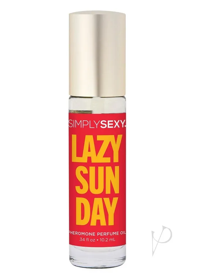Simply Sexy Pheromone Perfume Oil RollOn Lazy Sunday Simply Sexy Female Sex Toys