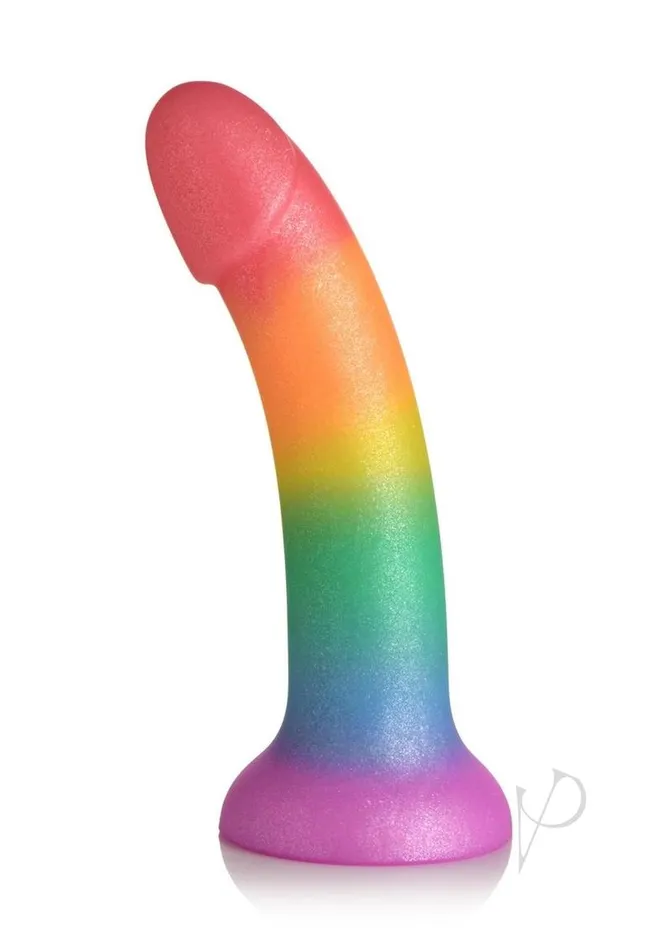 Simply Sweet Dildos Simply Sweet Phallic Silicone Rainbow Dildo