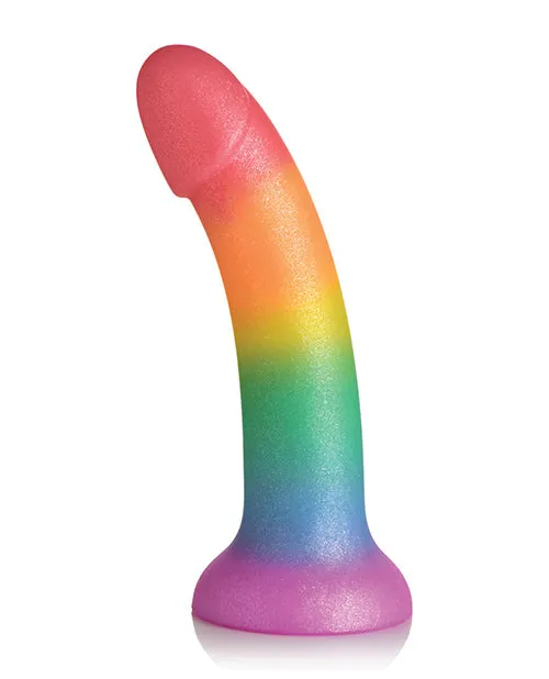 Simply Sweet Dildos Simply Sweet Phallic Silicone Rainbow Dildo