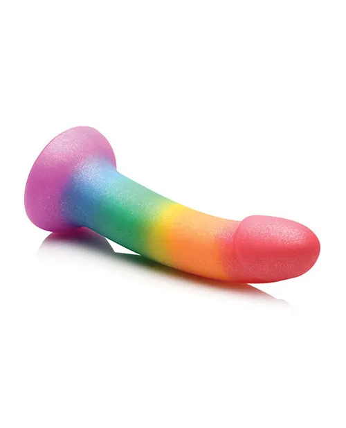 Simply Sweet Dildos Simply Sweet Phallic Silicone Rainbow Dildo