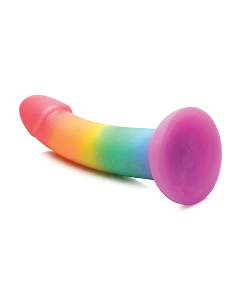 Simply Sweet Dildos Simply Sweet Phallic Silicone Rainbow Dildo