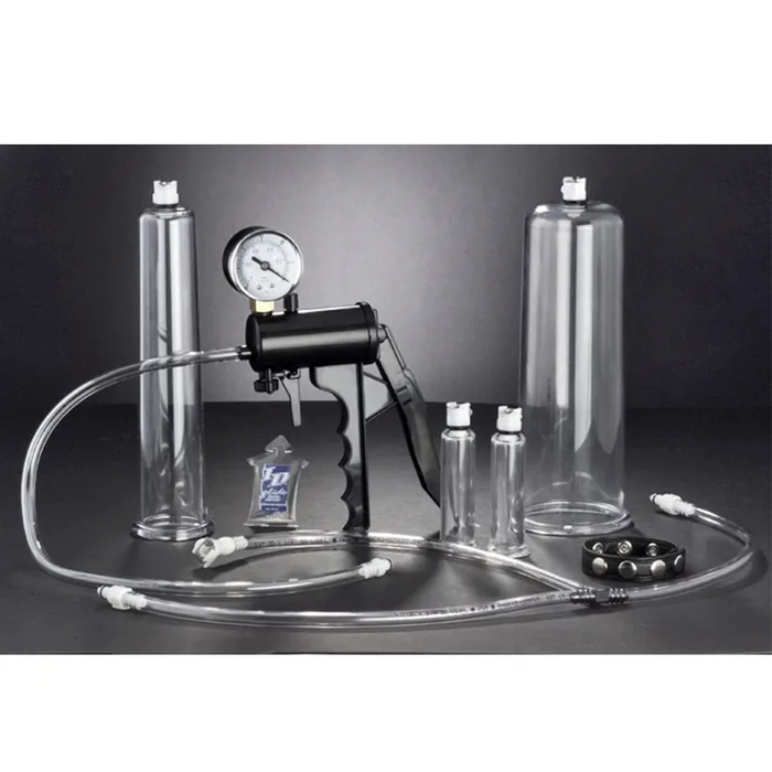 Size Matters Male Sex Toys Deluxe Mens Penis Pumping Set