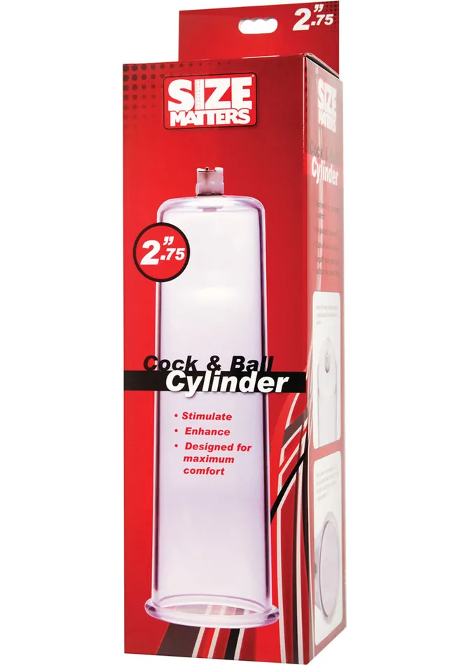 Size Matters Size Matters Cock and Ball Cylinder 275in Male Sex Toys