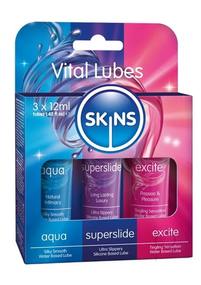 Skins Sampler Tubes 12ml 3 per Pack Vital Skins Enhancers