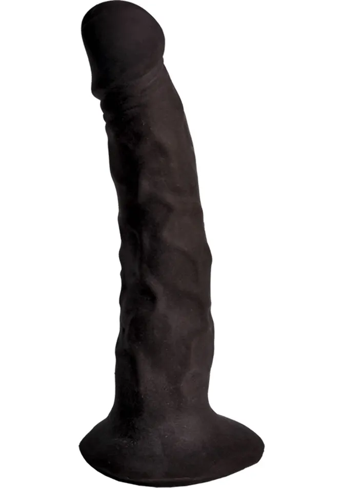 Skinsations Female Sex Toys Skinsations Black Diamond Playful Partner StrapOn 8in Chocolate